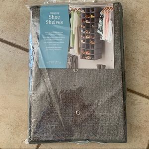 Whitmor Hanging Shoe Shelves 30 Section Organizer